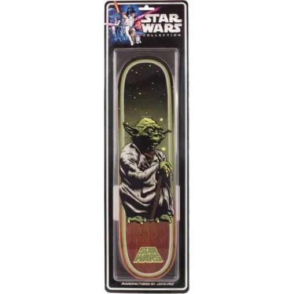 Santa Cruz Skateboards x Star Wars Yoda Limited Collectors Edition Deck - Picture 1 of 1